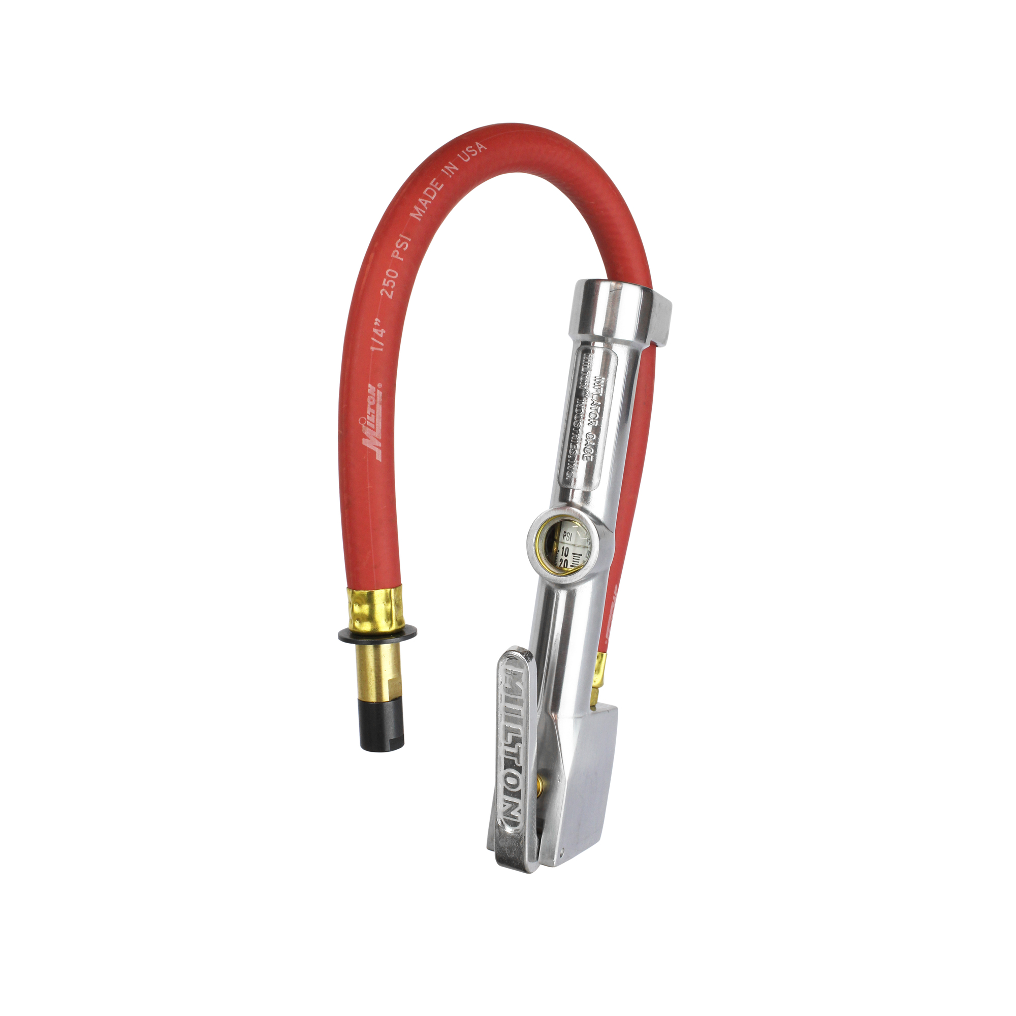 Milton, Inflator Air Gauge, Straight Head Air Chuck, Model# s-504